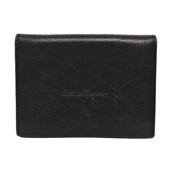 Calfskin Card Holder Black