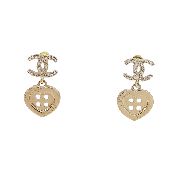 Metal Gold Stud Earrings