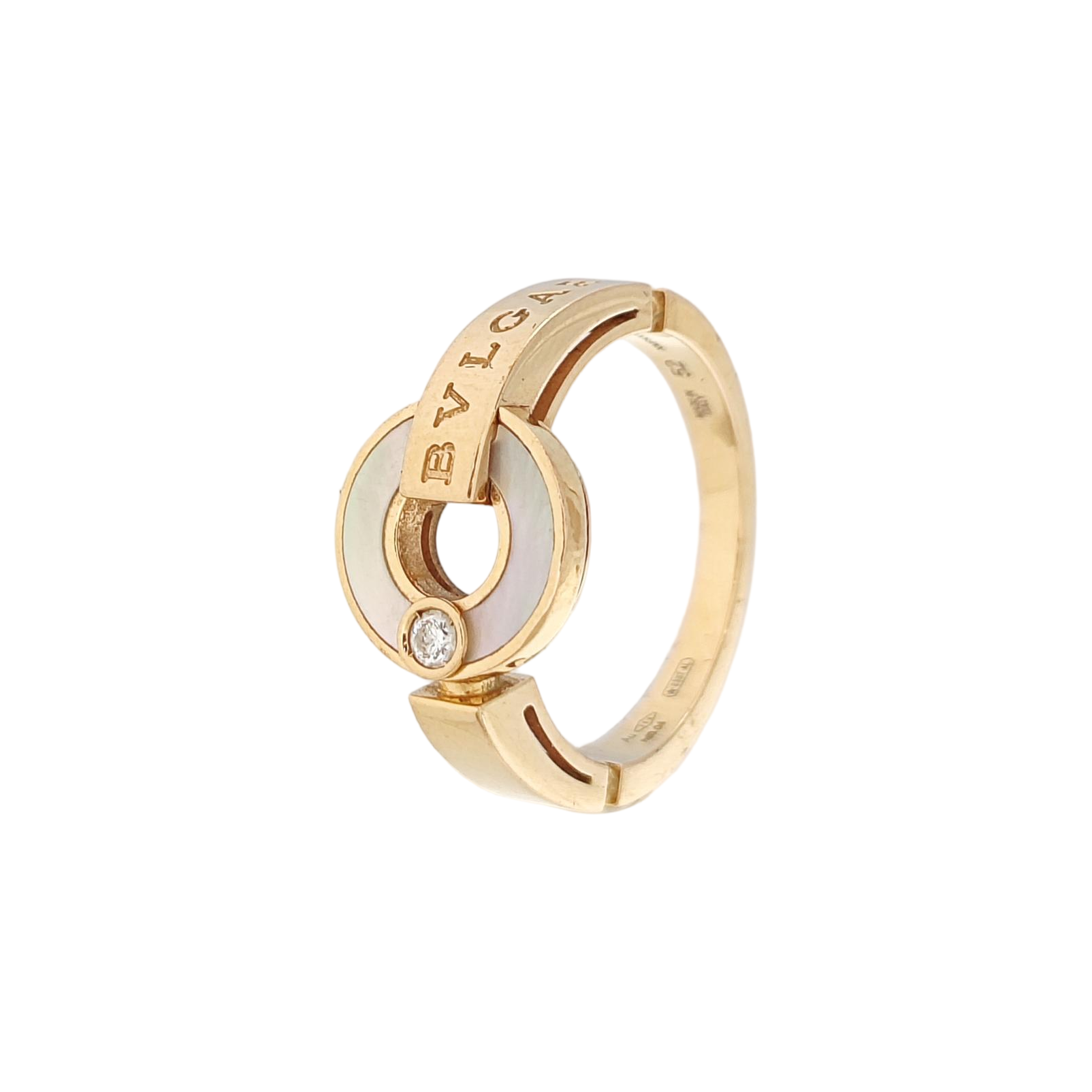 BVLGARI BVLGARI 18k Rose Gold Ring EU 52