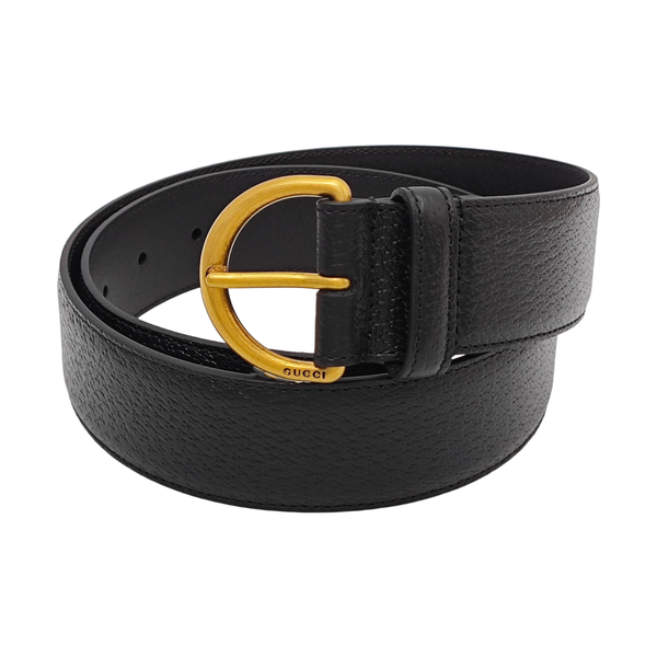Leather Belt Black