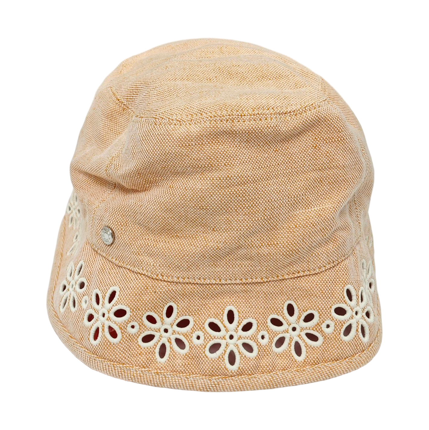 Linen Hat Red