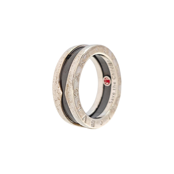 B.ZERO1 925 Sterling Silver Ring EU 52