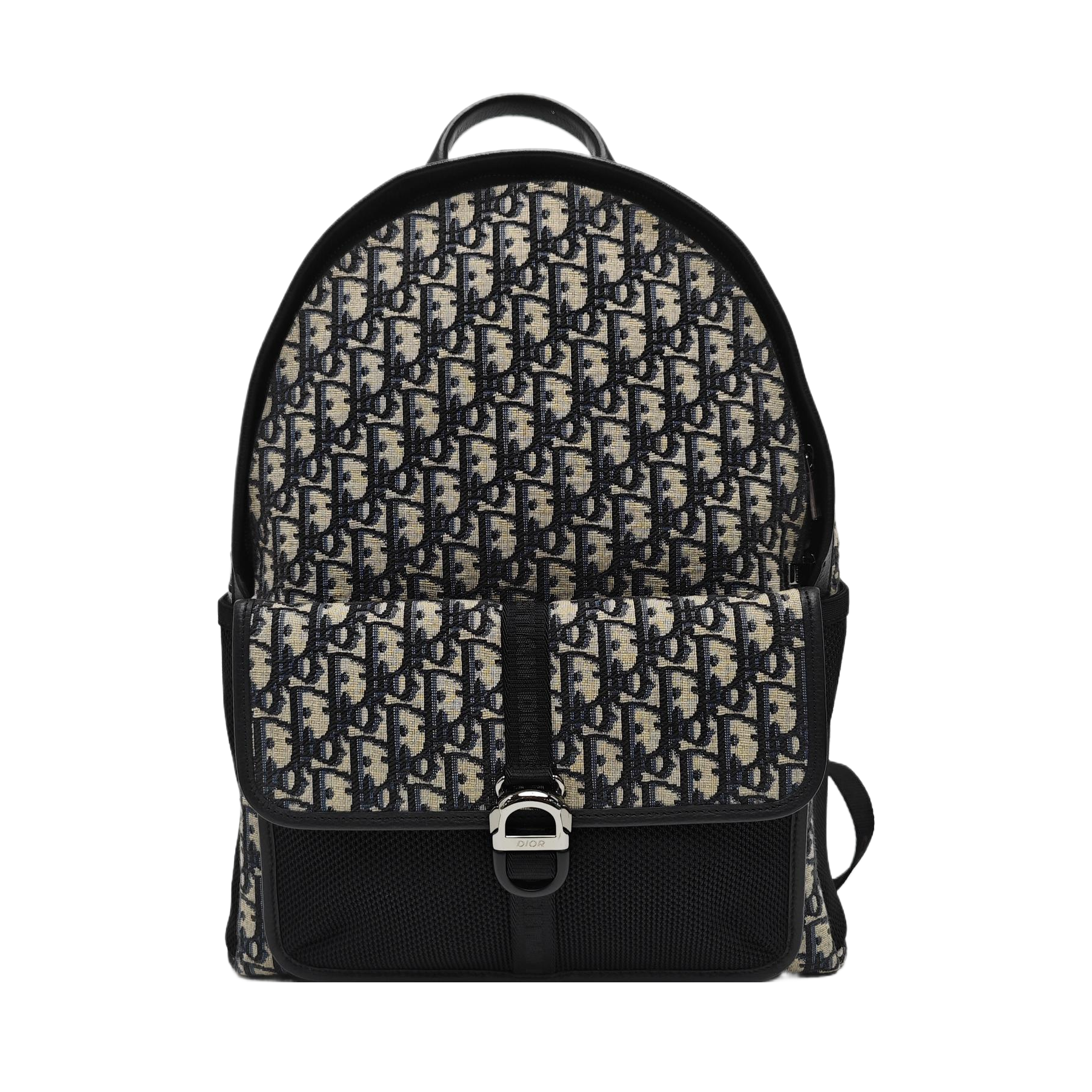 Oblique Canvas Backpack Blue