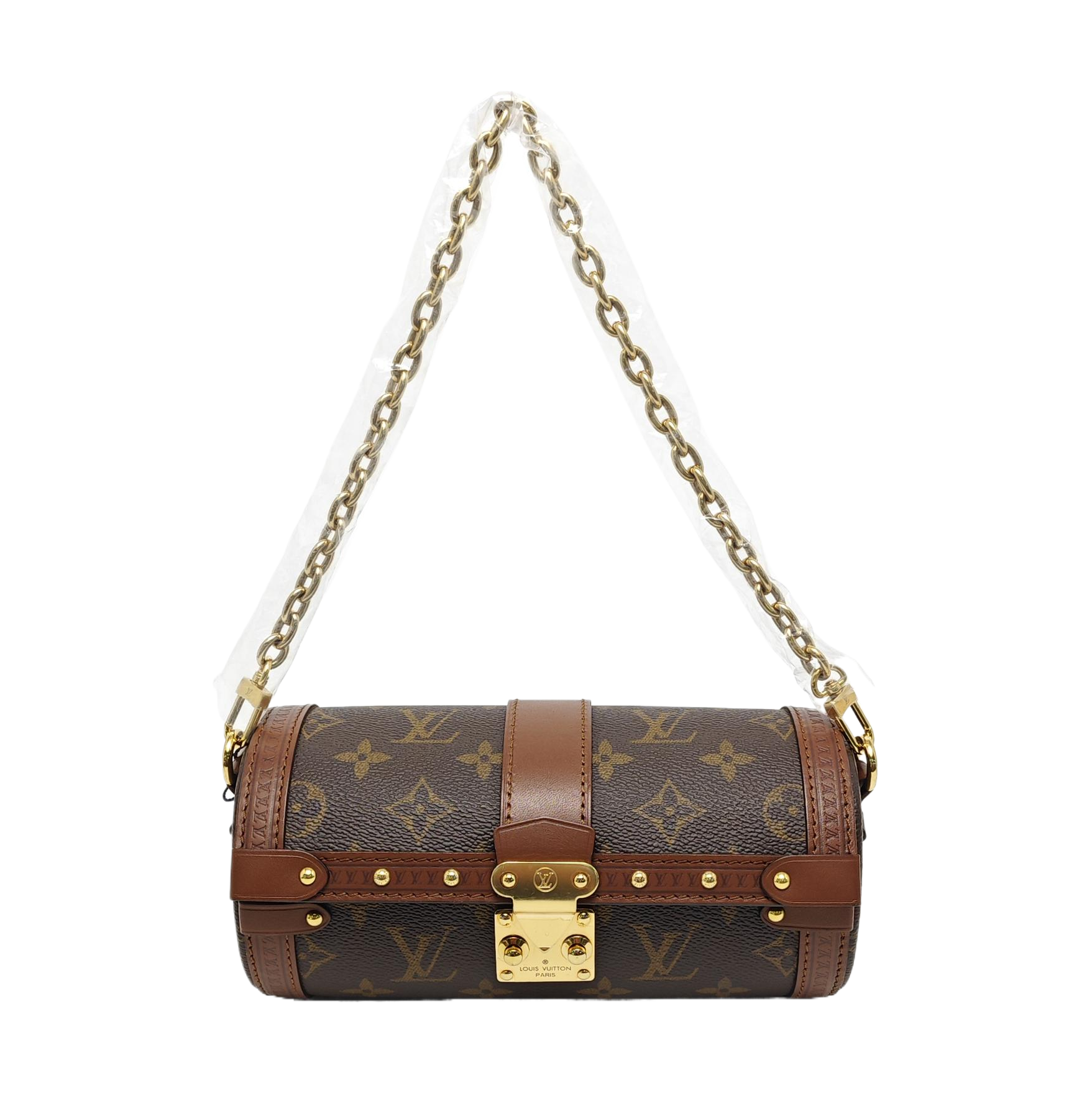 PAPILLON 19 Monogram Coated Canvas Brown