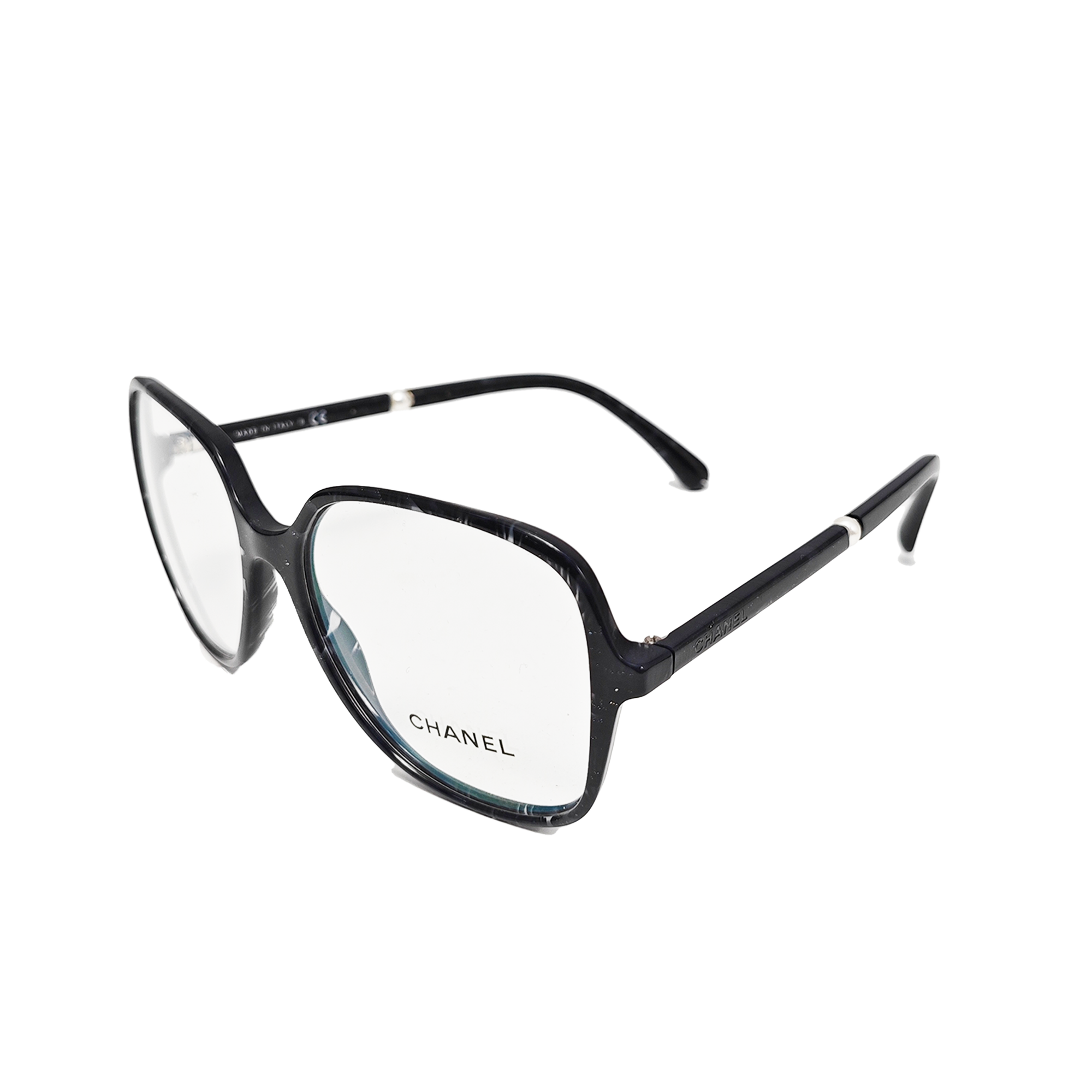 Synthetic Eyeglasses Black