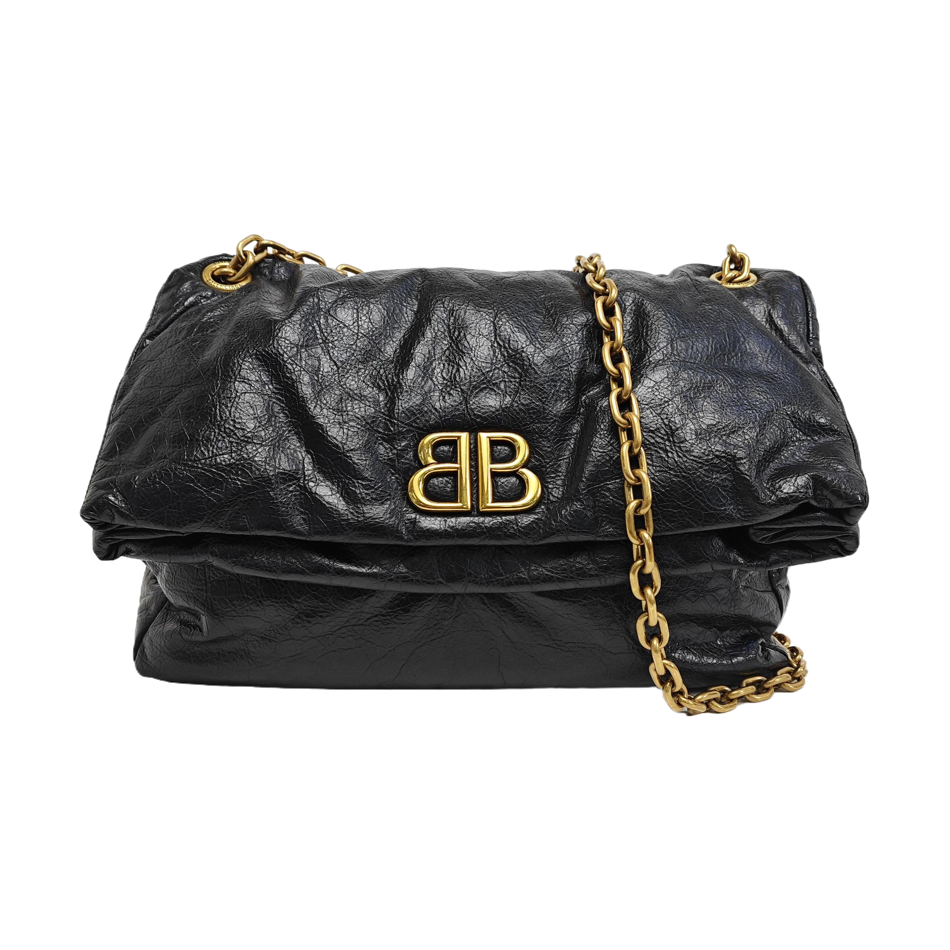 Monaco Medium Calfskin Black