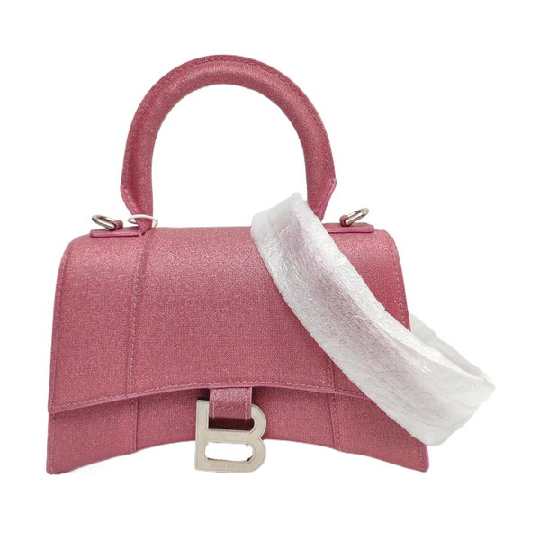 Hourglass XS Quilted Calfskin Red