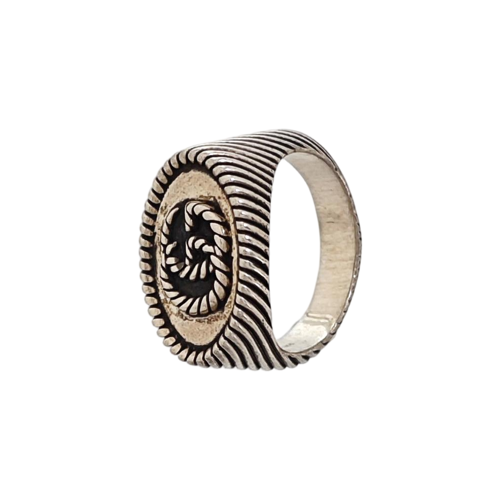 GG Running 925 Sterling Silver Ring EU 52