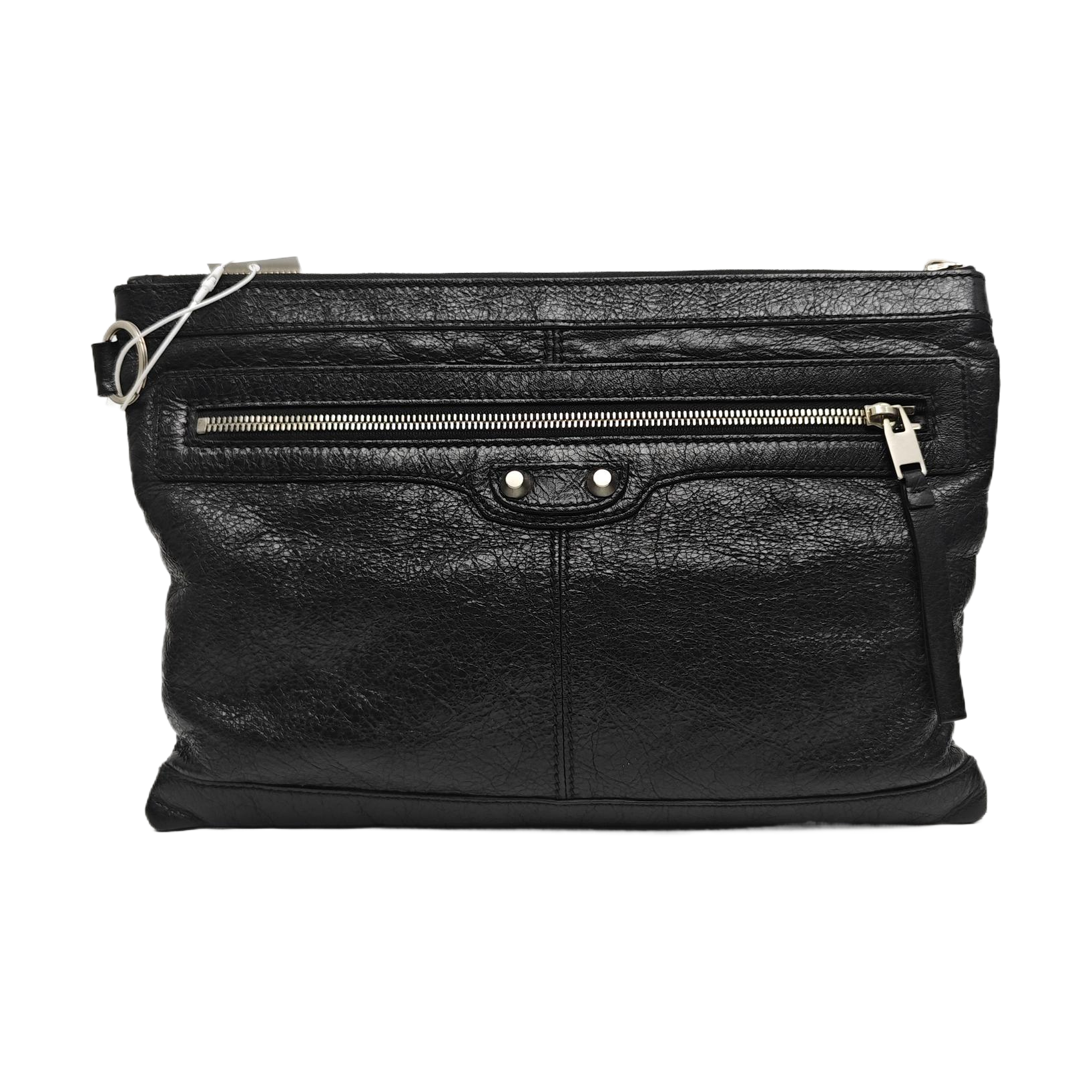 Quilted Calfskin Clutch Black