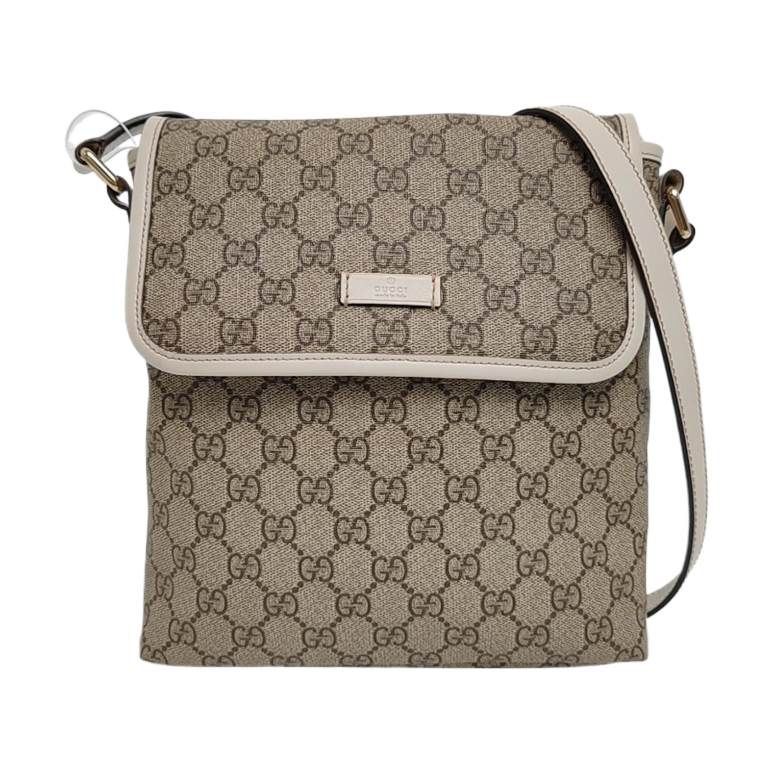 Ligne Shima Monogram Coated Canvas Beige