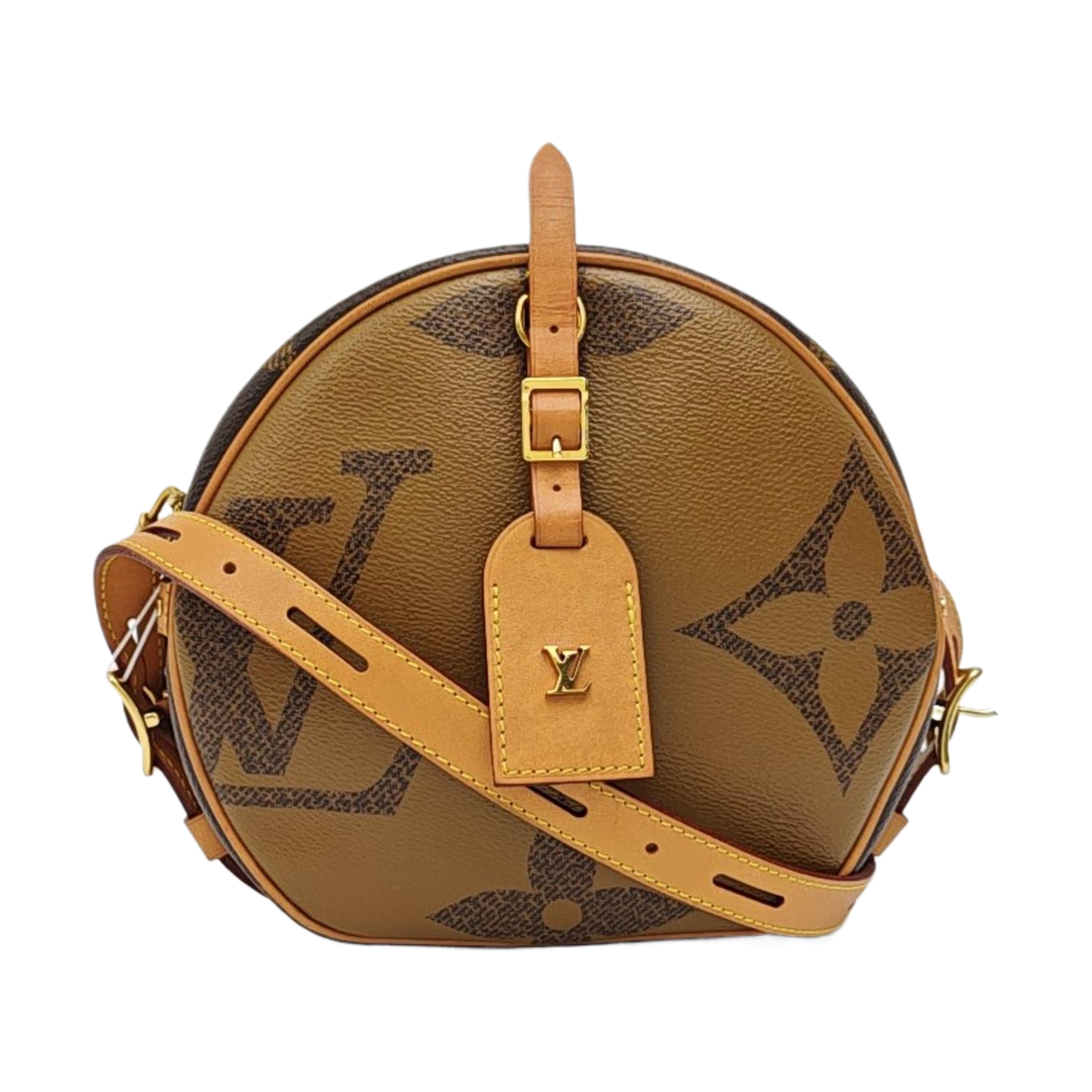 BOITE CHAPEAU MM Monogram Coated Canvas Brown