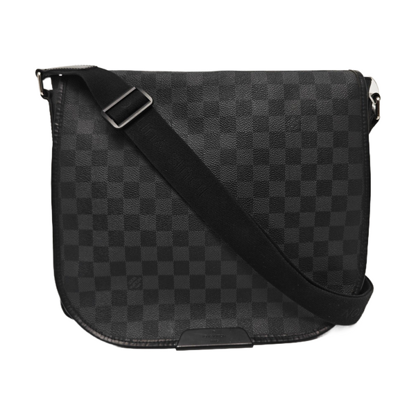 DANIEL Damier Graphite Coated Canvas Gray