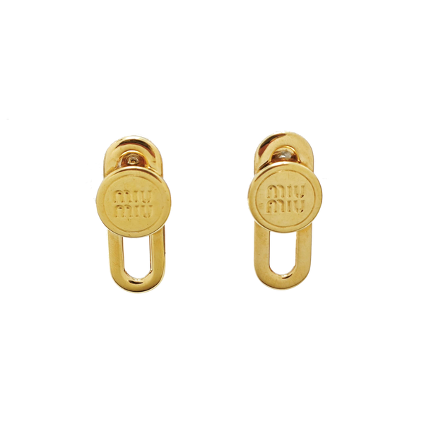 Metal Gold Stud Earrings