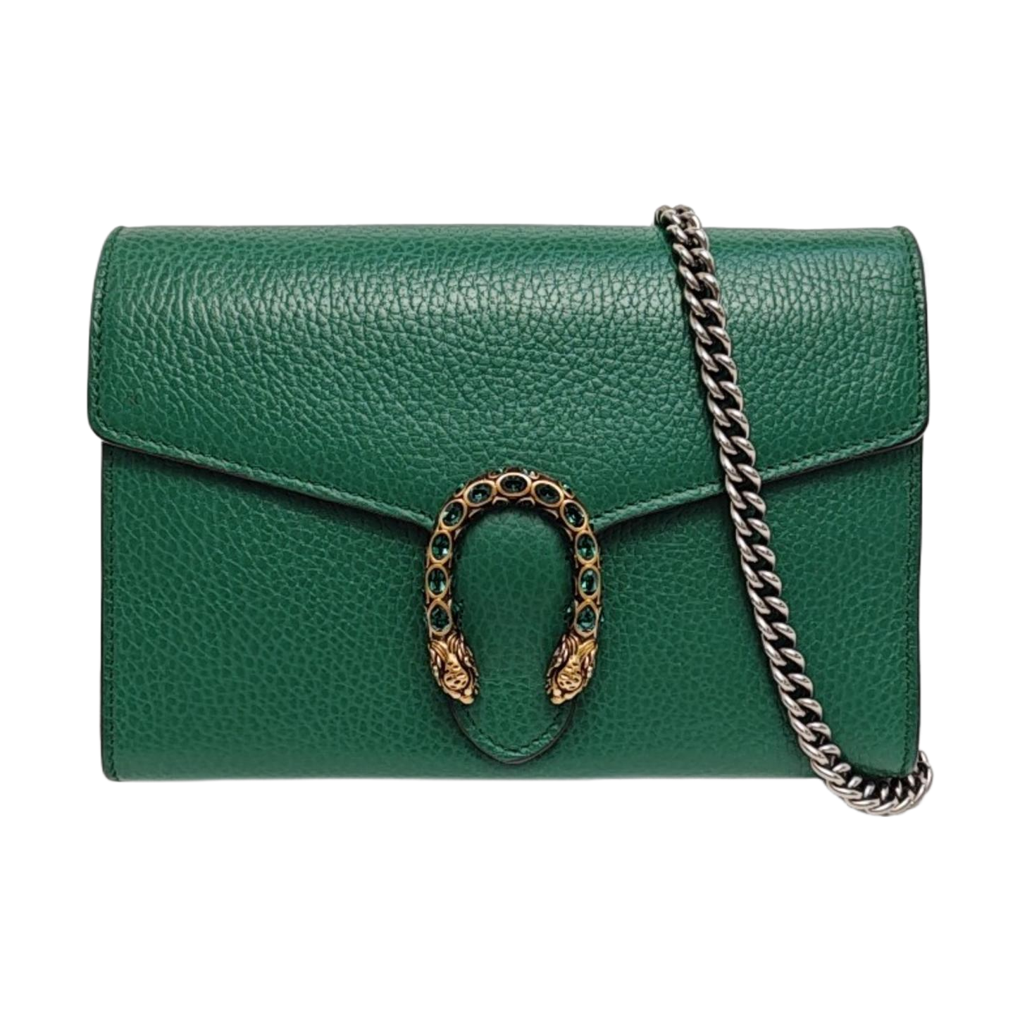 Authenticated pre-owned  Dionysus Mini Calfskin Green - Shoulder Bag at Looply
