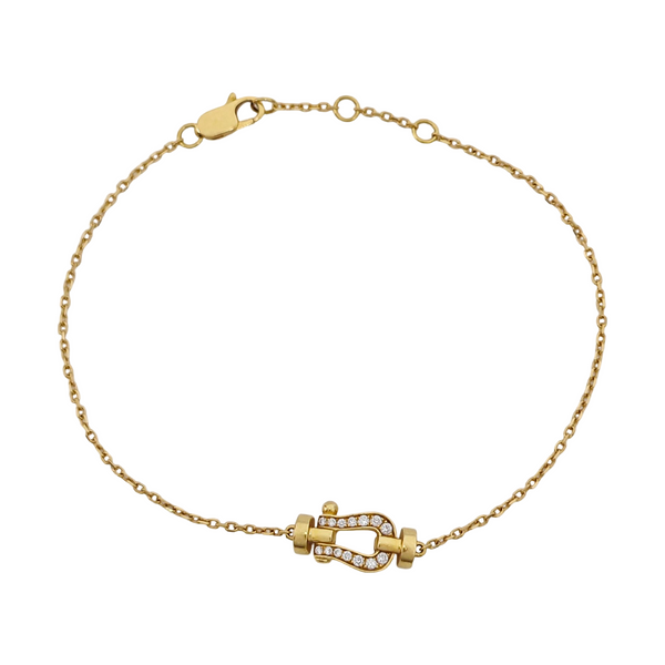 Force 10 18k Gold Bracelet