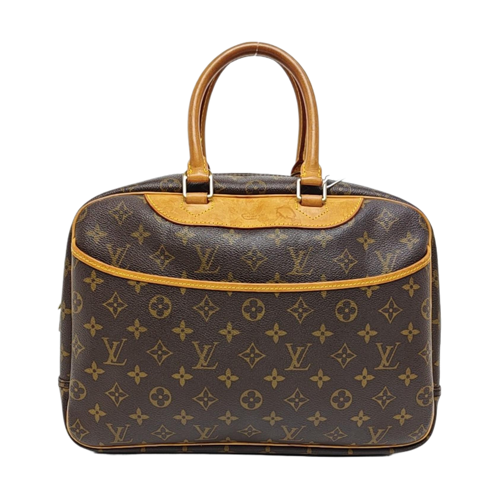 DEAUVILLE Monogram Coated Canvas Brown