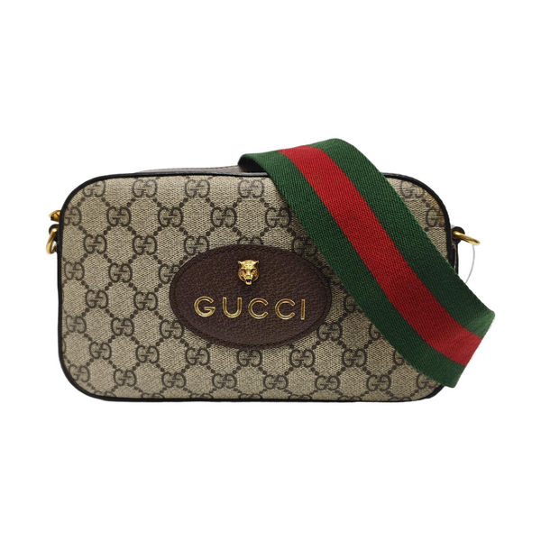 Neo Vintage Monogram Coated Canvas Beige