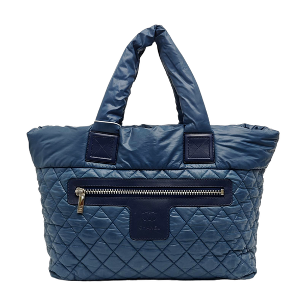 COCO COCOON Quilted Nylon Blue