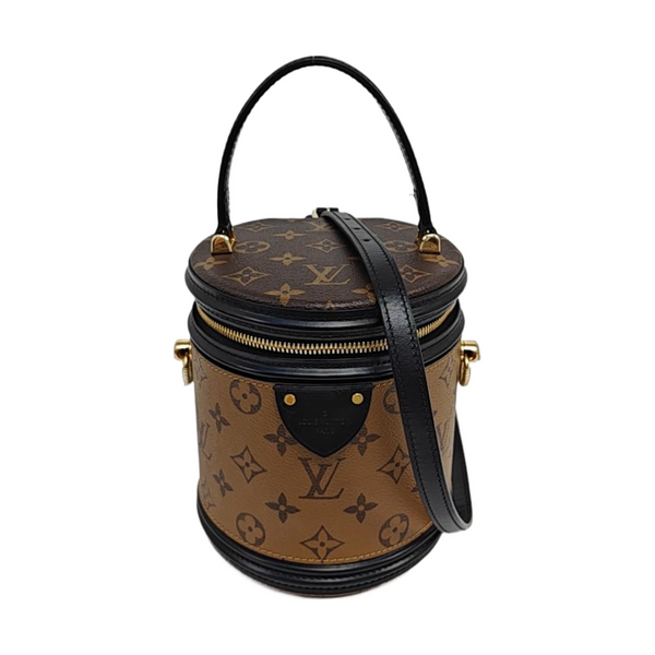 CANNES PM Monogram Coated Canvas Brown