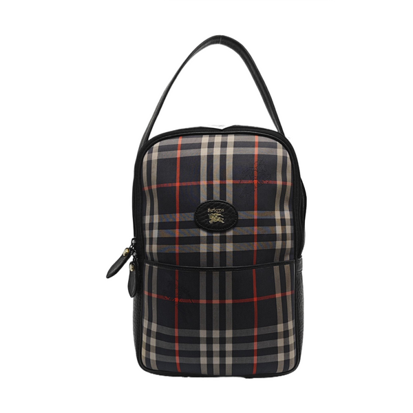 Fabric Top Handle Bag Black