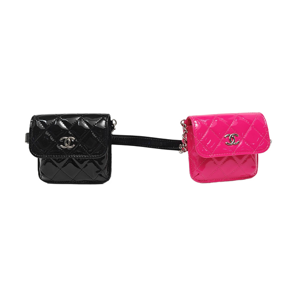Quilted Patent Leather Multicolor