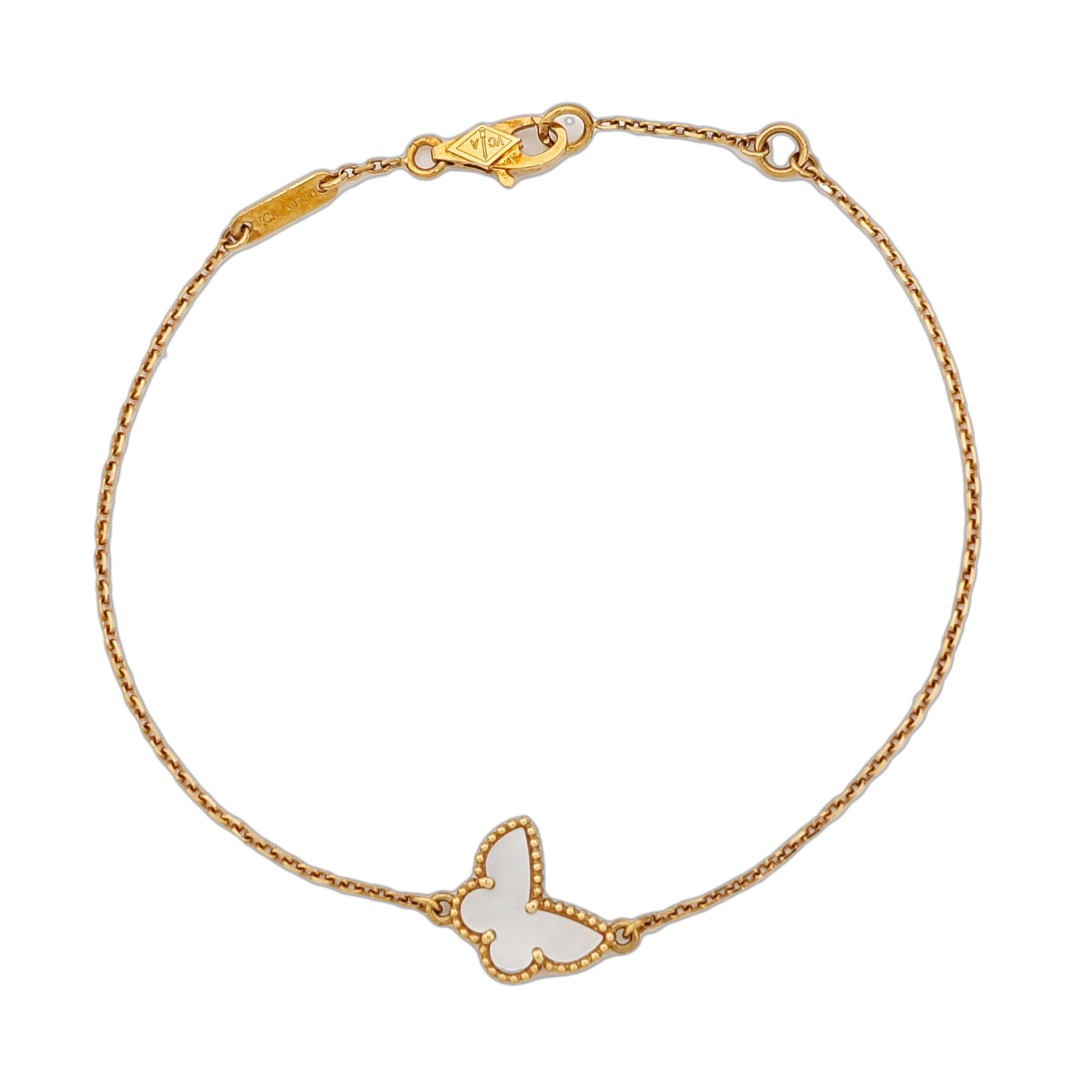 Sweet Alhambra 18k Gold Bracelet