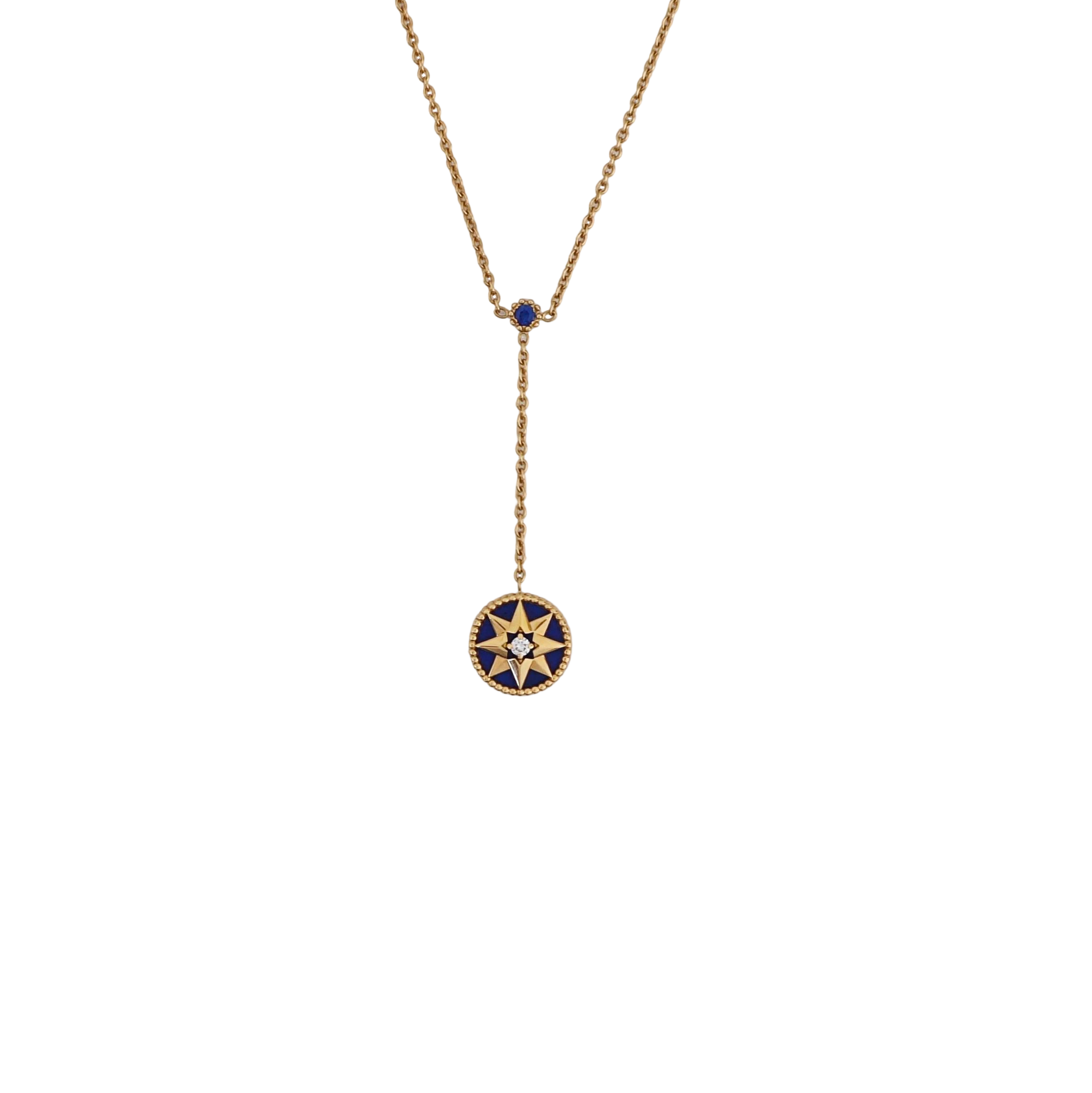 Rose Des Vents 18k Gold Necklace