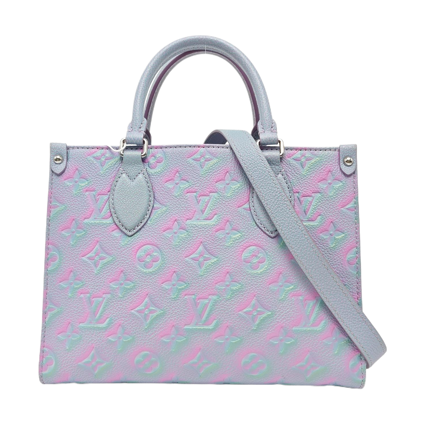 ONTHEGO PM Monogram Calfskin Blue
