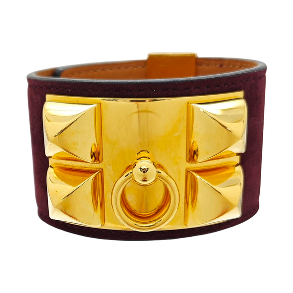 Collier De Chien Metal Red Bangle