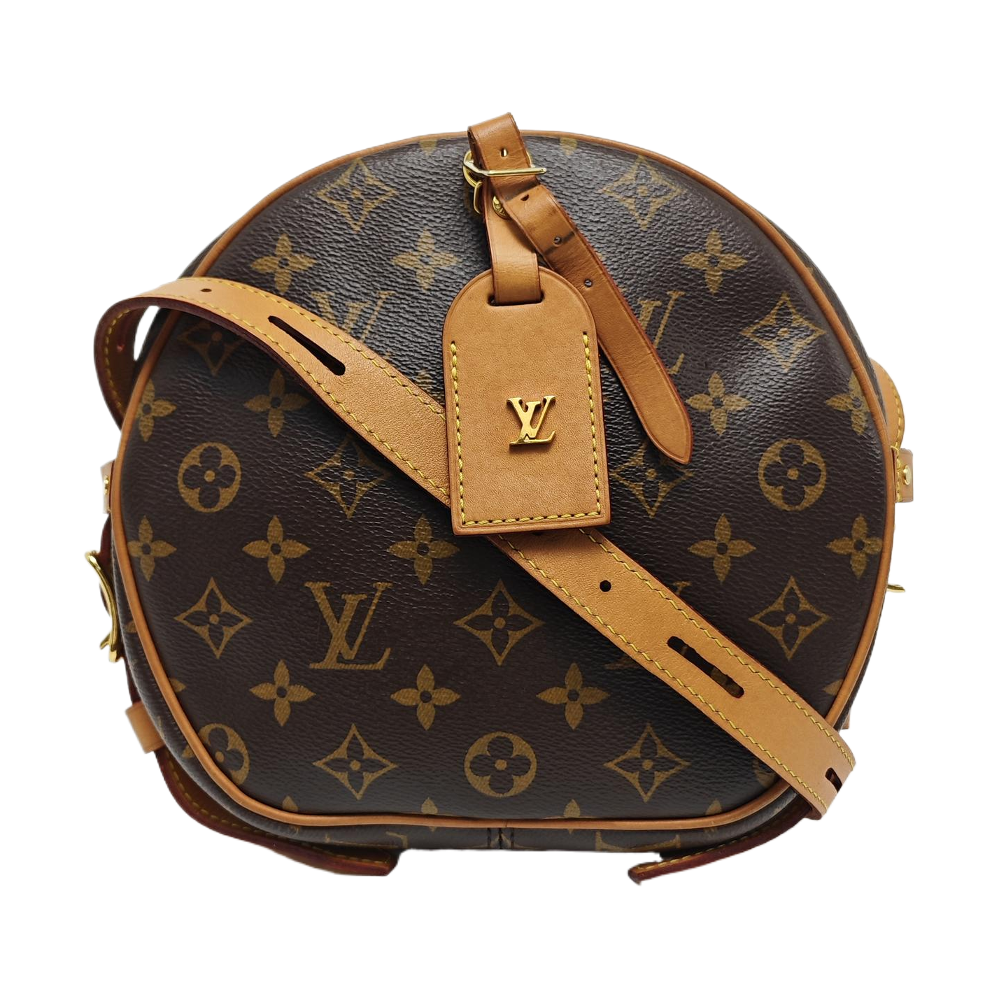 BOITE CHAPEAU MM Monogram Coated Canvas Brown