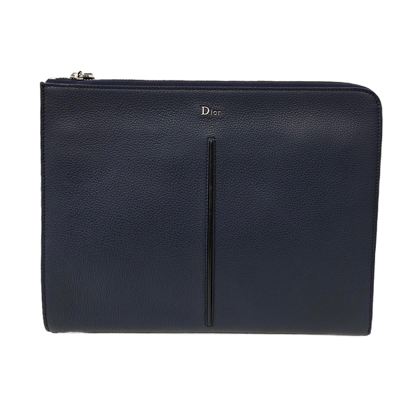 Calfskin Clutch Blue