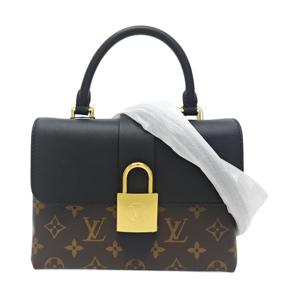 LOCKY BB Monogram Coated Canvas Brown