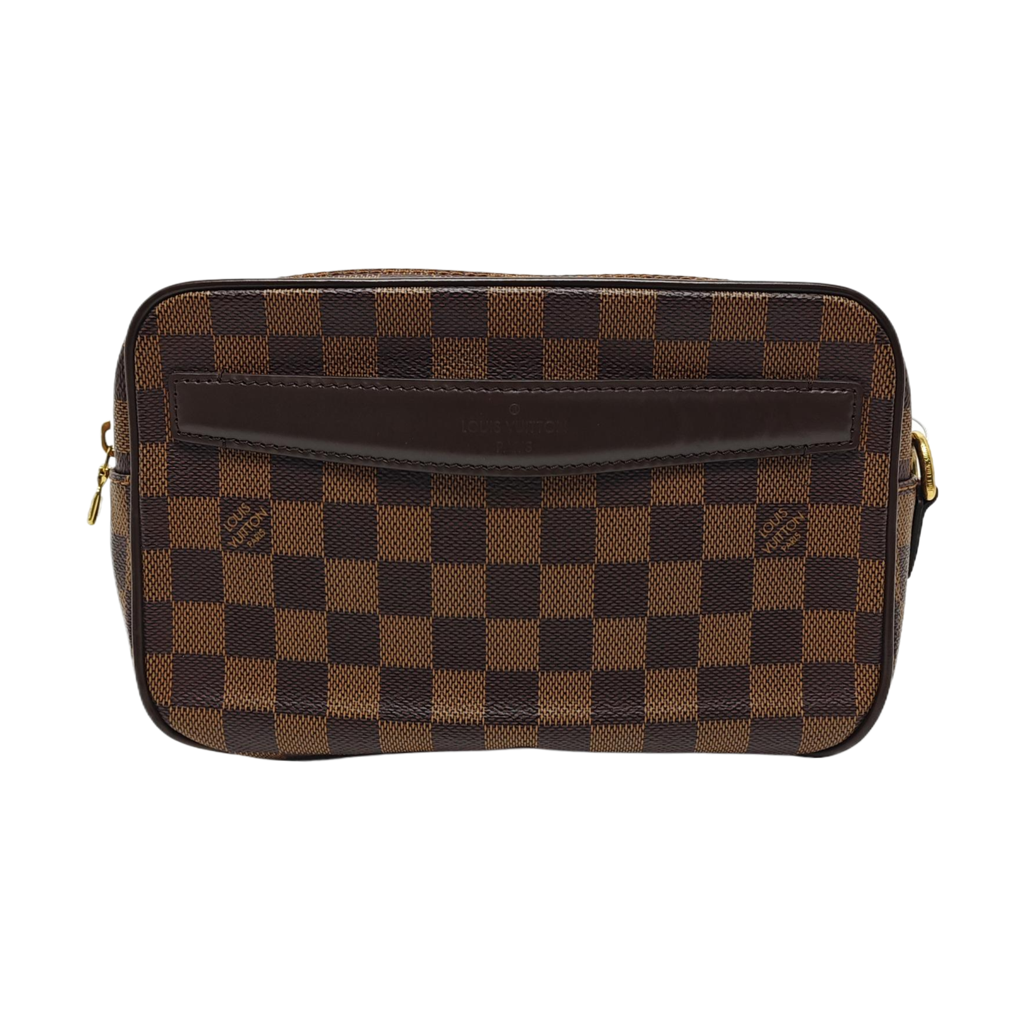 SAINT PAUL Damier Ebene Coated Canvas Brown