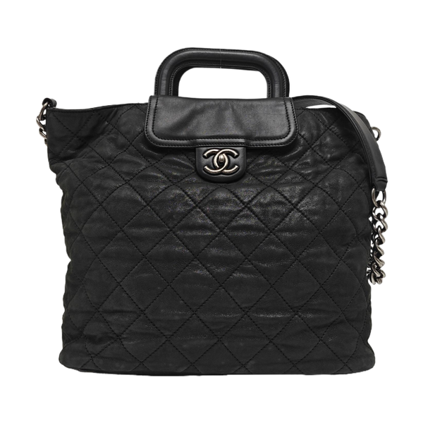 HAMPTONS CC Quilted Calfskin Green