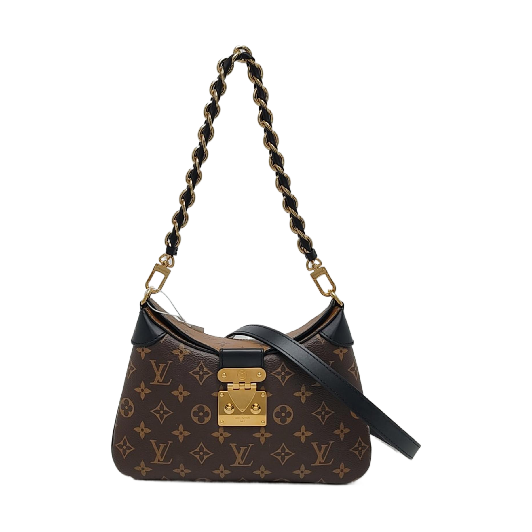 TWINNY Monogram Coated Canvas Brown