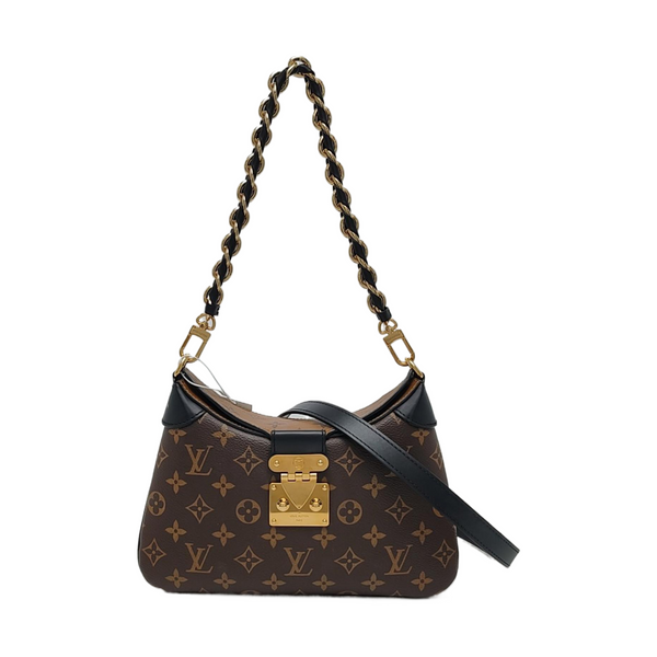TWINNY Monogram Coated Canvas Brown