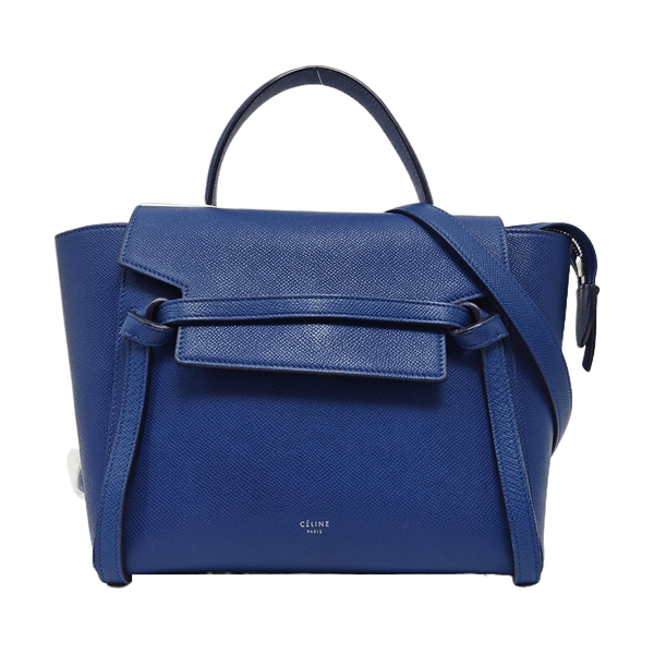 BELT Micro Calfskin Blue
