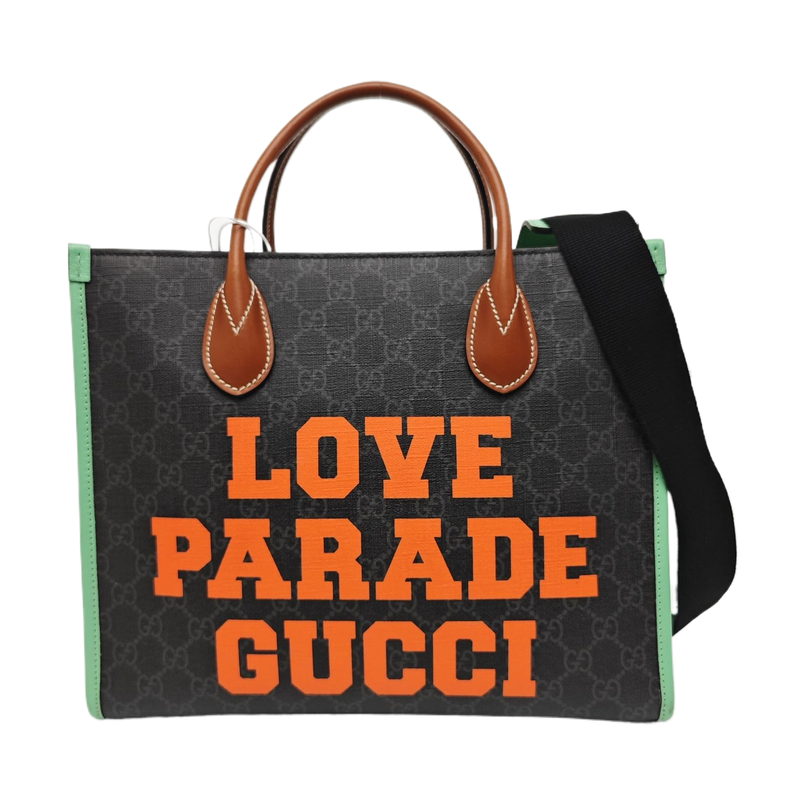 Retro Small Monogram Coated Canvas Black