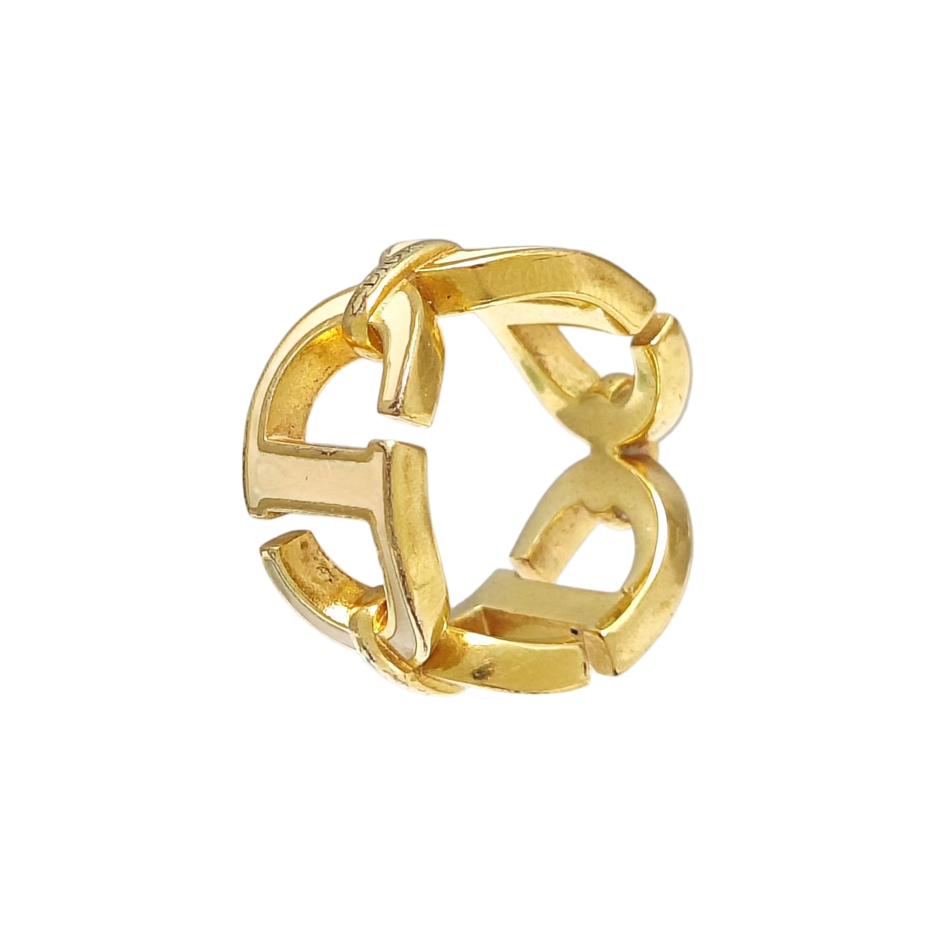 Metal Gold Ring EU 50