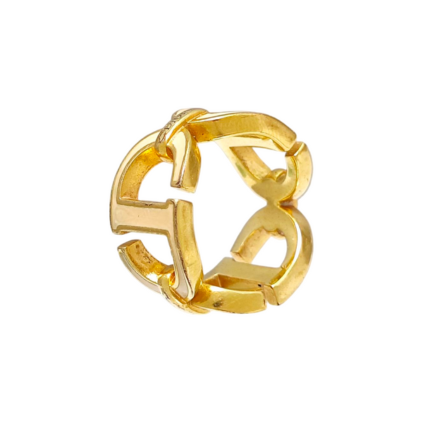 Metal Gold Ring EU 50