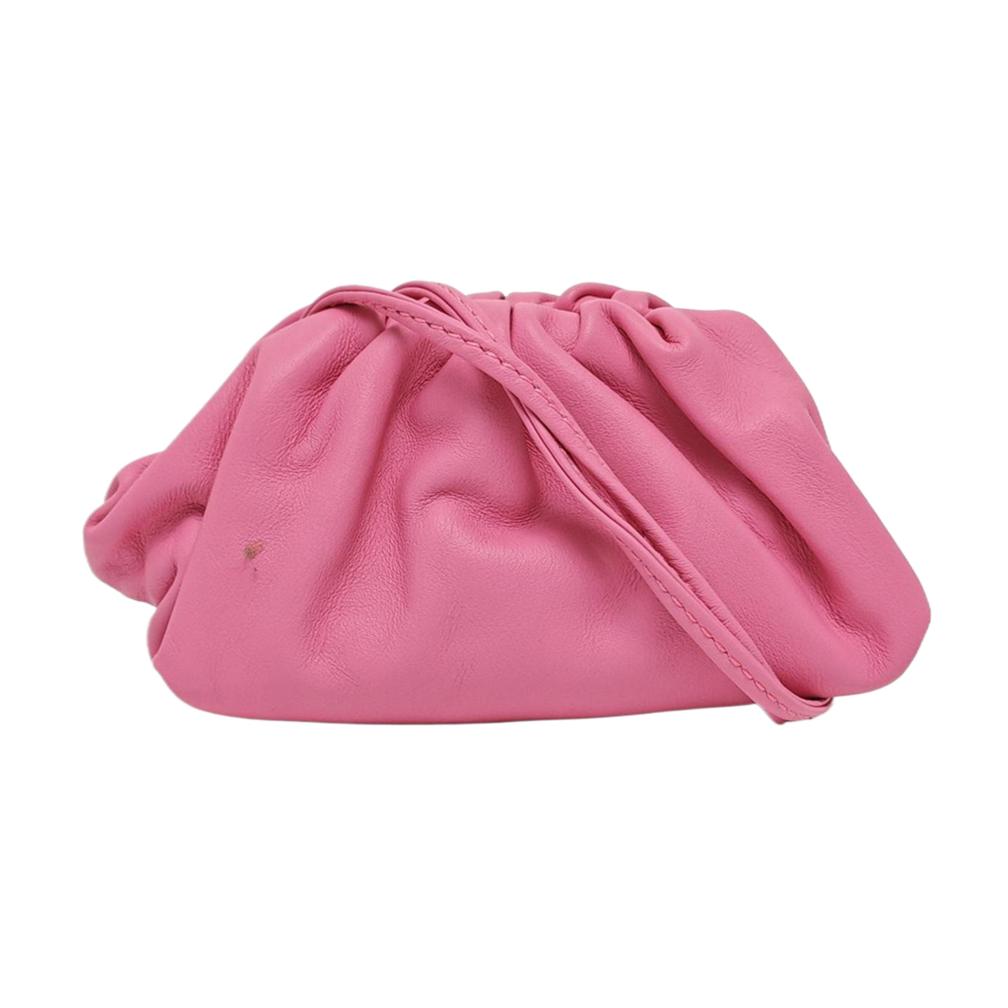 Authenticated pre-owned  The Pouch Lambskin Pink - Shoulder Bag at Looply