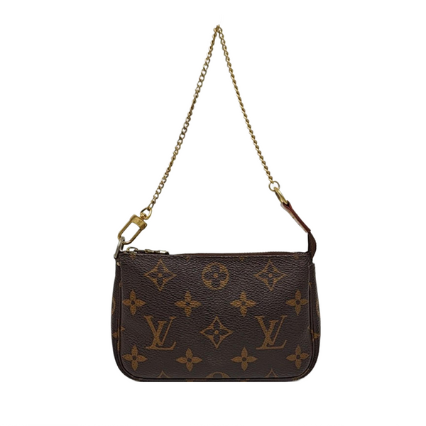 ACCESSOIRES Mini Monogram Coated Canvas Brown