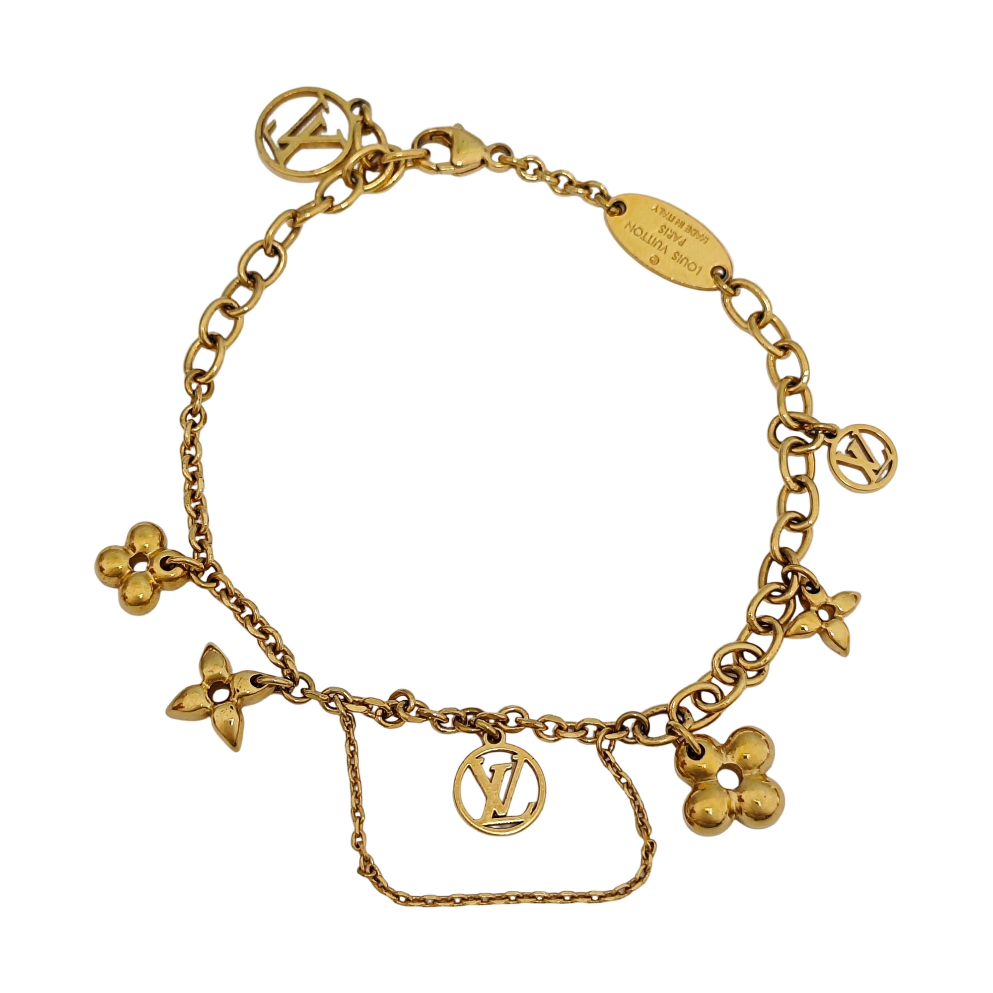 BLOOMING Metal Gold Bracelet