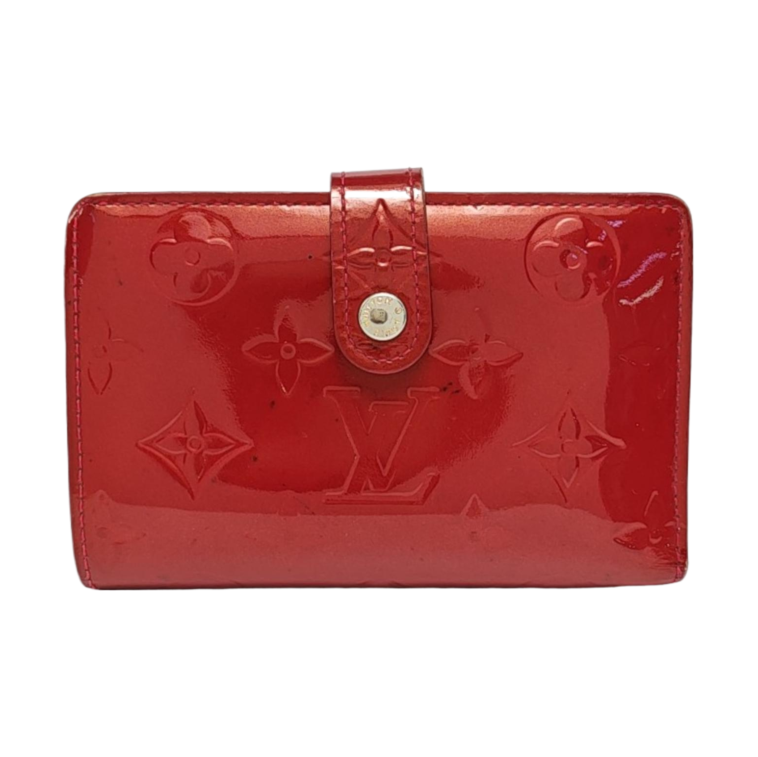 VIENNOIS Patent Leather Red Wallet