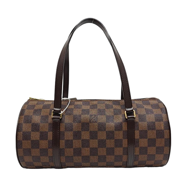 PAPILLON 30 Damier Ebene Coated Canvas Brown