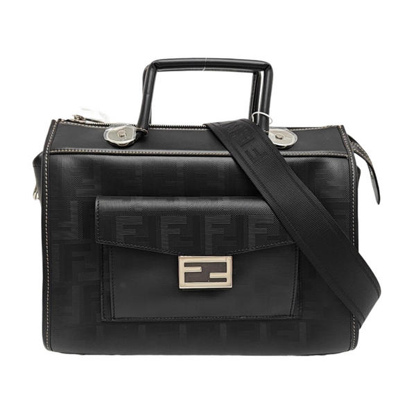 Calfskin Shoulder Bag Black