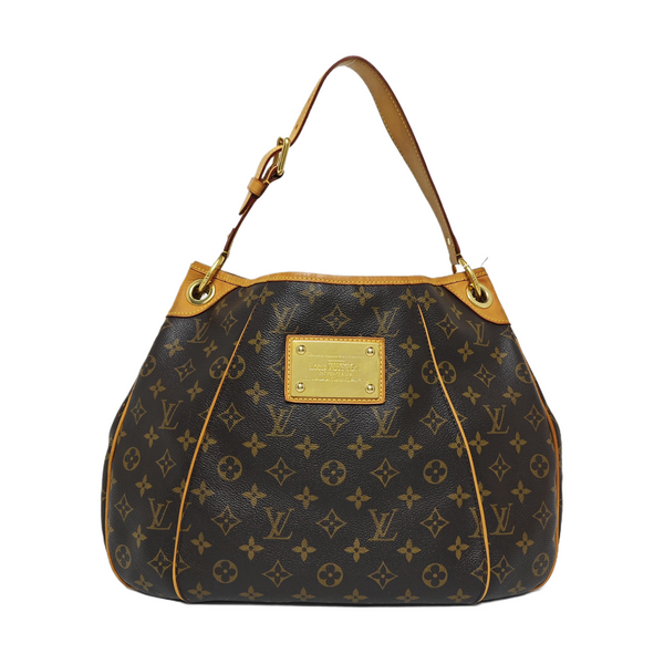 GALLIERA Monogram Coated Canvas Brown