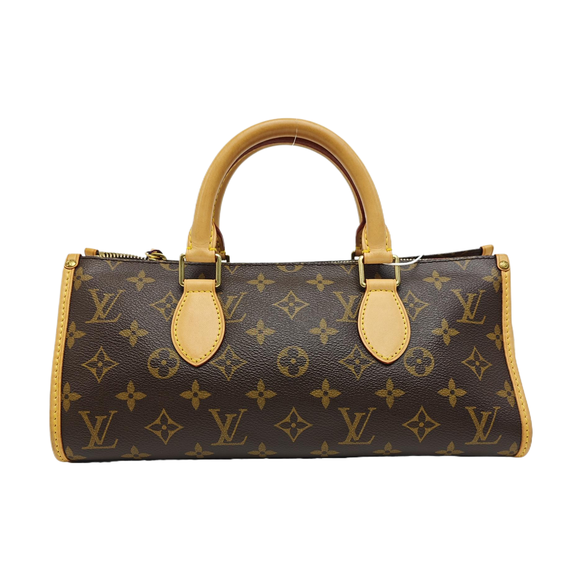 POPINCOURT Monogram Coated Canvas Brown
