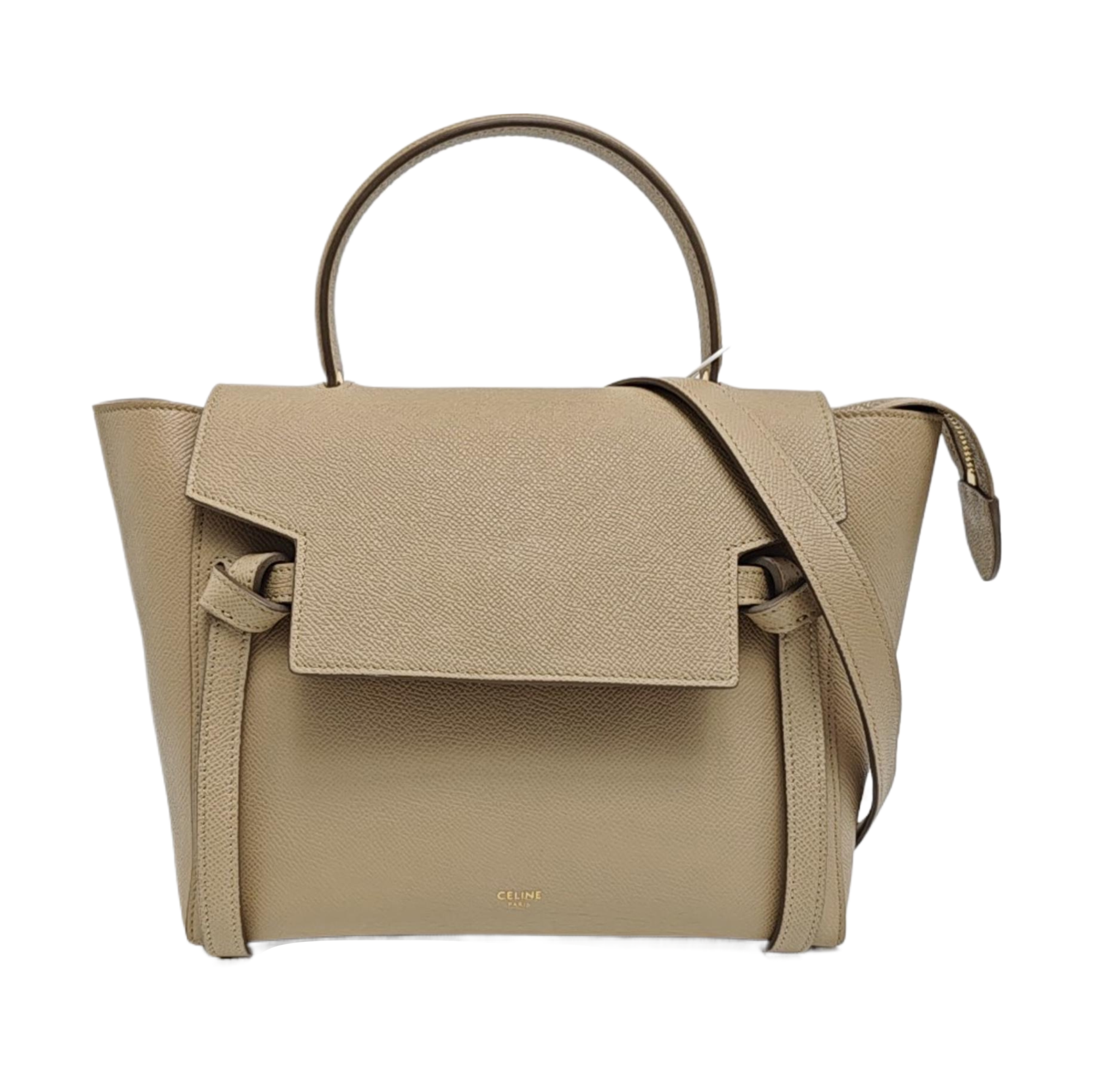 BELT Micro Calfskin Beige