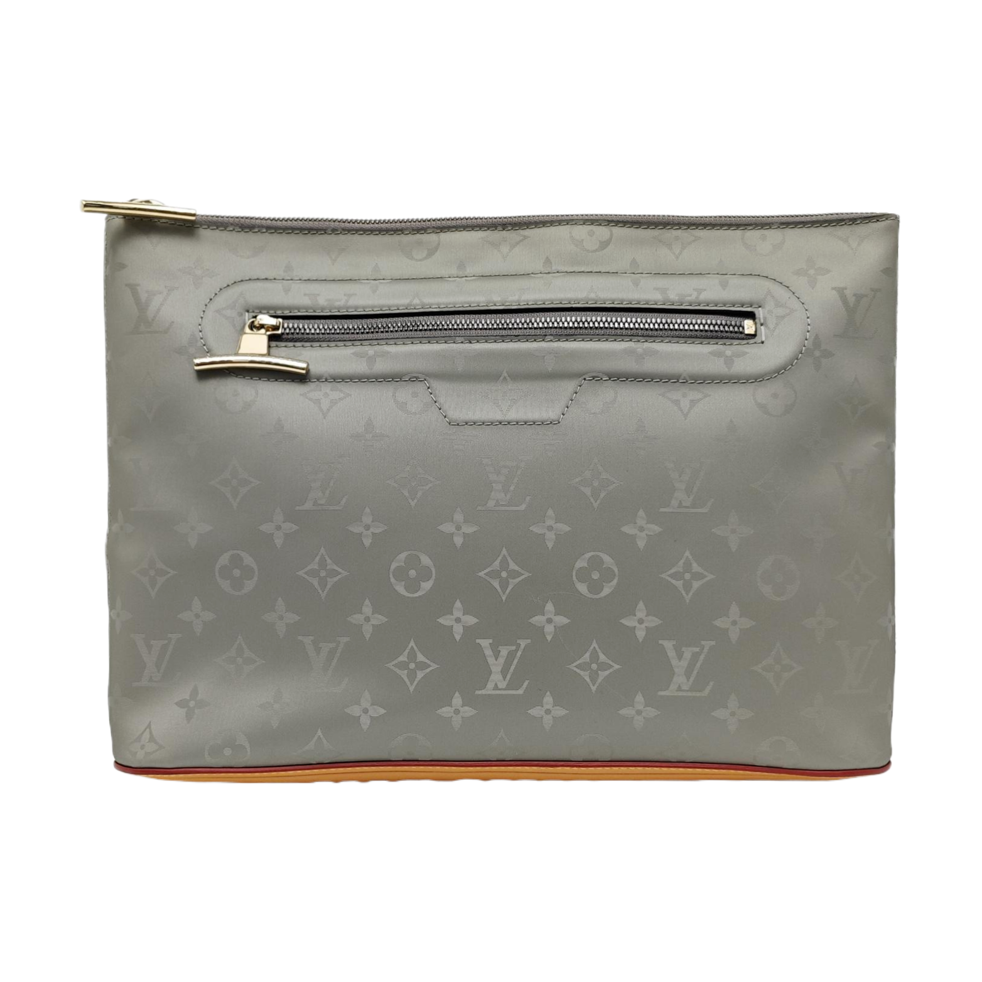 Monogram Coated Canvas Gray